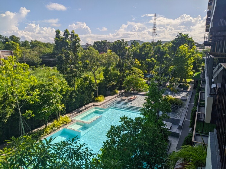 Seamira House Rom Med Pool View