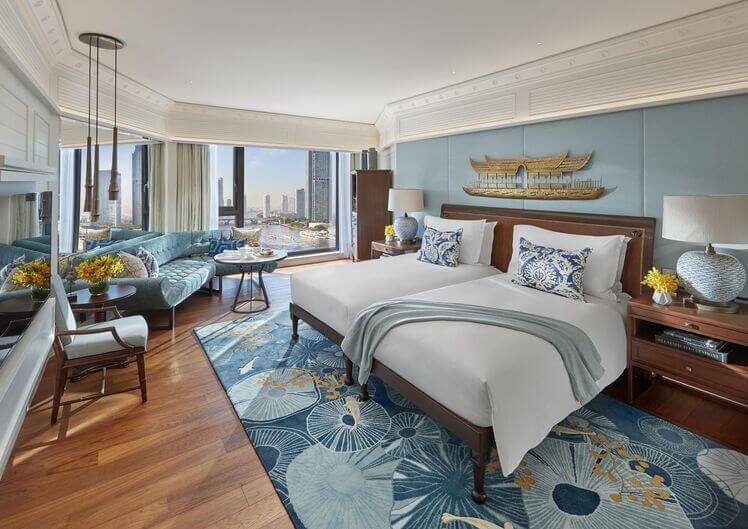 Mandarin Oriental Bangkok flotte hotellrom