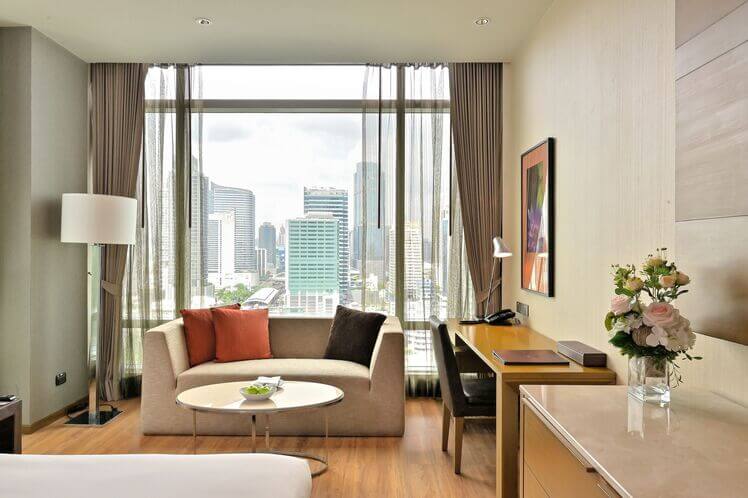 Eastin Grand Hotel Sathorn har store fine rom