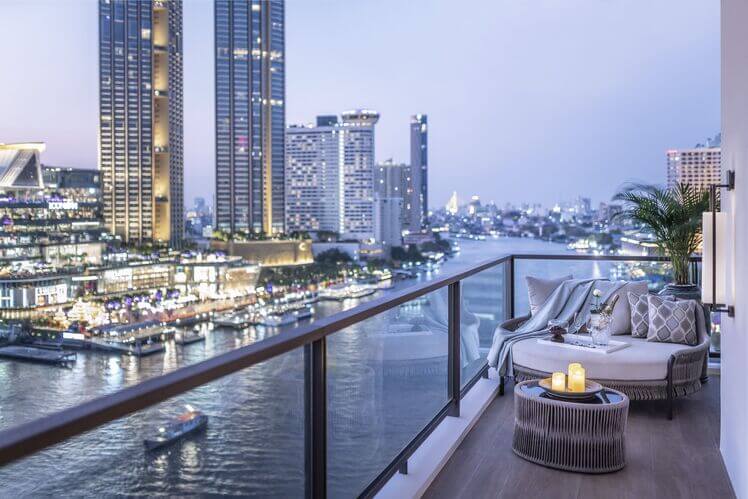 Mandarin Oriental Bangkok flott utsikt