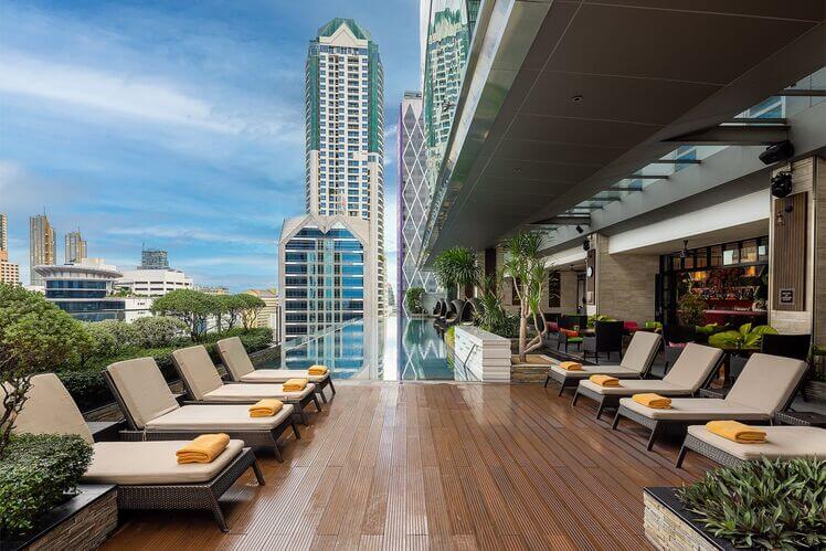 Eastin Grand Hotel Sathorn har flott utsikt