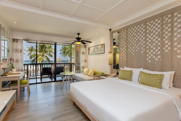 Katathani Phuket Beach Resort Dobbeltseng med fin utsikt